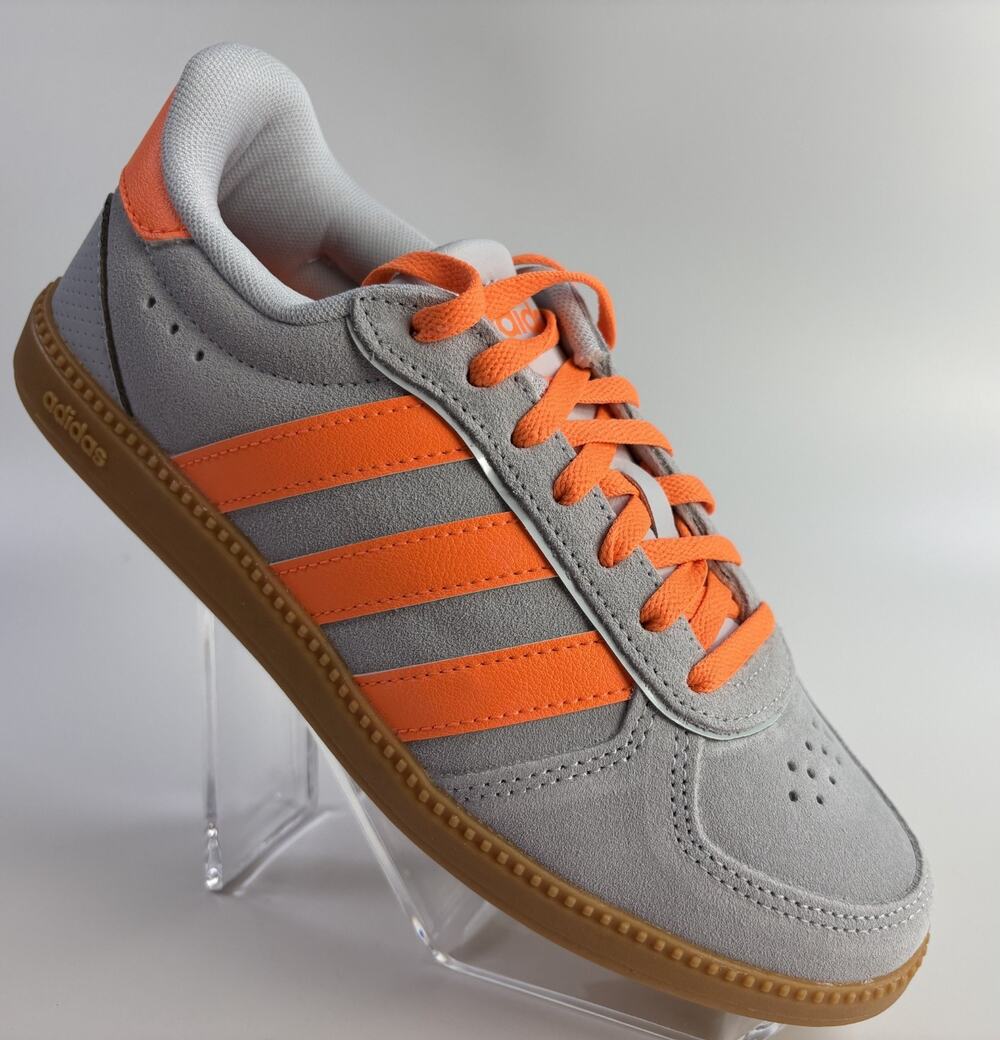 Adidas Breaknet Sleek Women's Gray Size 5 Sneakers Casual Shoes New H1373